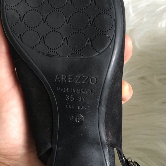 Arezzo pointy/sling shoes made in Brazil sz 37 EUR - Picture 3 of 3